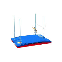 Matelas de saut à la perche double entrée international modulaire - DIMA - 11 x 6 x 0,87/0,47 m Matelas de saut à la perche double entrée international modulaire - DIMA - 11 x 6 x 0,87/0,47 m
