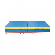 Matelas d'athlétisme repliable sur roulettes - Pleyel - 4m x 2m x 50 cm