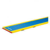 Chemin de gymnastique bicolore associatif en bout - Pleyel - 10m x 1m x 5,5 cm