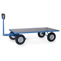 Char à bras avec roues gonflables - Fetra Char à bras avec roues gonflables - Fetra