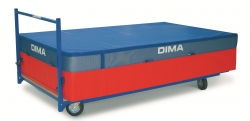 Chariot de transport horizontal pour matelas - Dima