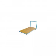 chariot de transport pour tapis plateau bois 200x100cm - Pleyel