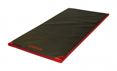Tapis de sol fitness coins renforcÃ©s - Dima - 200x100x4 cm noir