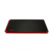 Tapis de sol fitness solidaire  coins renforcÃ©s  - Dima - 200x100x4 cm noir