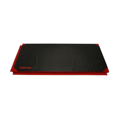 Tapis de sol fitness solidaire  coins renforcÃ©s  - Dima - 200x100x4 cm noir