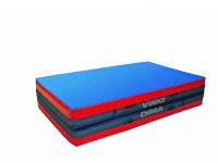 Matelas de gym de réception repliable en 2 parties - Dima Matelas de gym de réception repliable en 2 parties - Dima