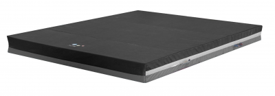 Matelas de gym - Sarneige - Réception monobloc stabilisé black